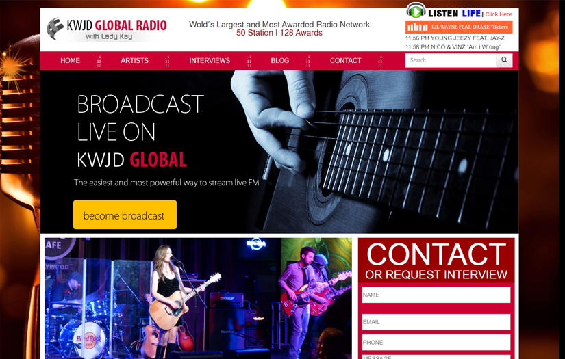 KWJD Global Radio screenshot 1